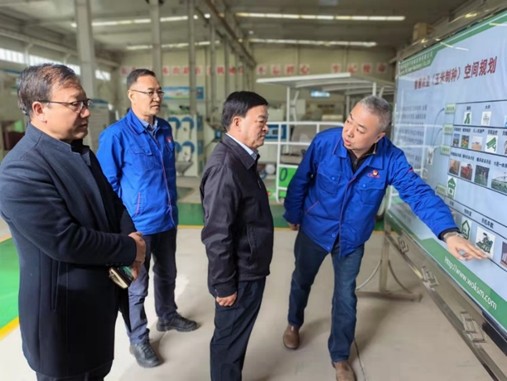 敦煌種業(yè)黨委書(shū)記、董事長(zhǎng)劉興斌等到奧凱種機(jī)、慶和農(nóng)業(yè)公司洽談交流